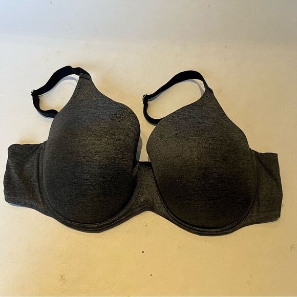Adore Me Bra Gray Underwire, Padded size 40D Full Coverage - Picture 1 of 7